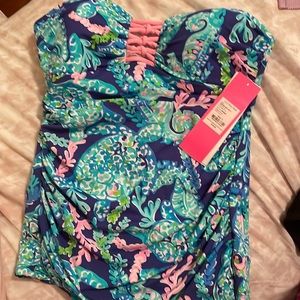 Brand new Lilly Pulitzer swim top